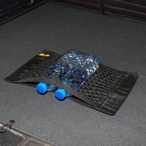 Trunk Cargo net magic Stickers Suitcase mesh oganizer bag for Hyundai ix35 iX45 iX25 i20 i30 Sonata,Verna,Solaris,Elantra,Accent