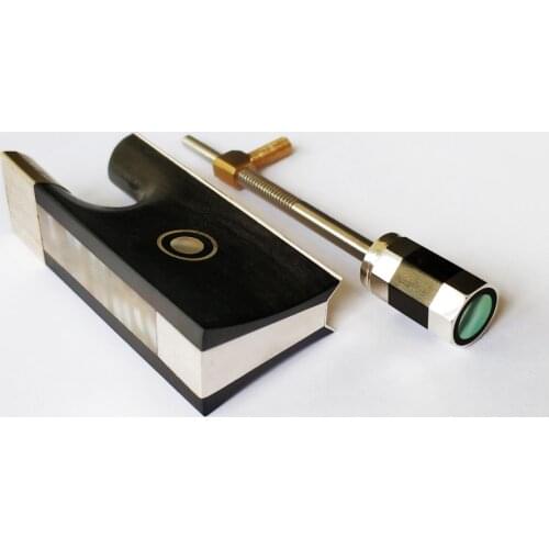 Master Level Sterling Silver Parts Violin Bow Frog EB01