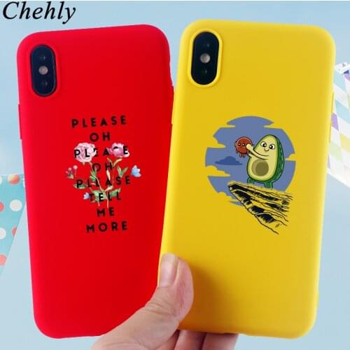 Flower Mobile Phone Case for IPhone 6s 7 8 11 Plus Pro X XS MAX XR Fashion Cases Soft Silicone Fitted TPU Back Cover Accessories