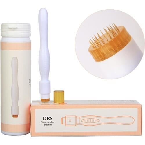 DRS 40 Derma Stamp needle Micro Needles Mezoroller Microneedle for Face Skin Care Treatment Beard Scalp Hair Growth Liquid