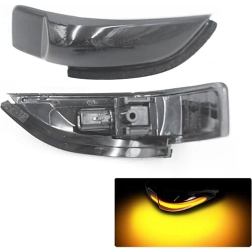 Smoky Black Led Rear View Mirror Turn Signal Light for Toyota Camry Corolla RAV4 Indicator Blinker Repeater Signal Lamp