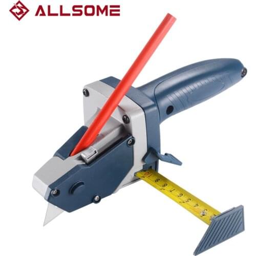 ALLSOME Gypsum Board Cutting tool Drywall Cutting Artifact Tool with Scale toohr Woodworking Scribe Cutting board tools