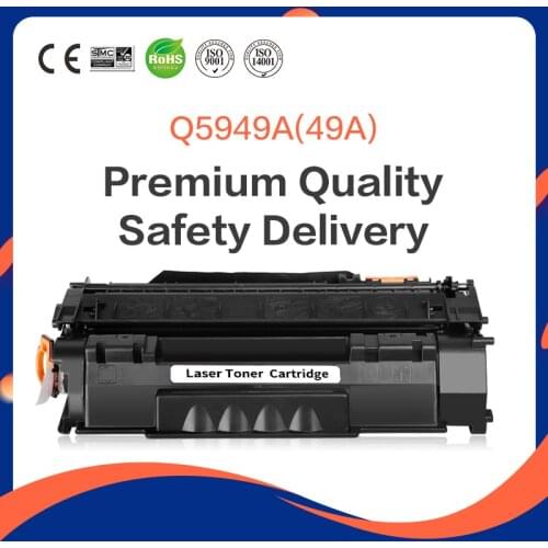 CAIGE Q5949A Q7553A Compatible 49A 53A Toner Cartridge Replacement Use in HP Laserjet 1320 P2015 3390 1160 P2014 Printer