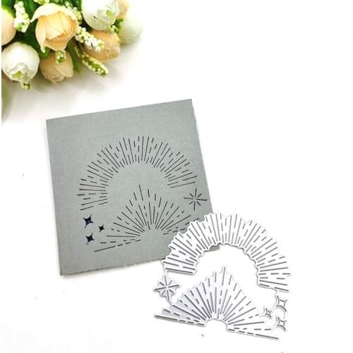 Julyarts 2pc Flower METAL CUTTING DIES Stencil Scrapbooking Photo Album Card Paper Embossing Craft DIY Card Making