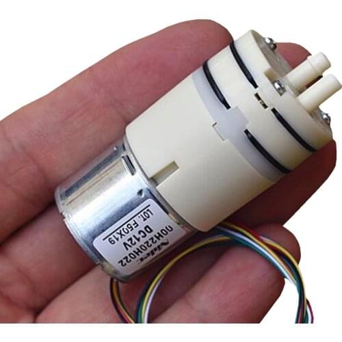 DC 12V Nidec 00H220H022 Micro Brushless Motor Water Pump Diaphragm Dosing Metering Self Priming Water Pump PWM Control