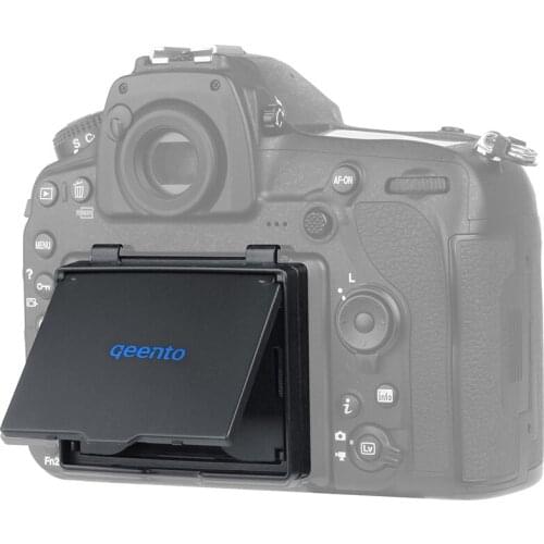 Qeento D850-q LCD Screen Protector Pop-up sun Shade lcd Hood Shield Cover for nikon D850 Digital camera