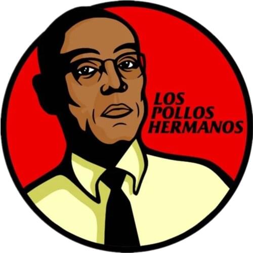 S40540# Self-adhesive Decal for Los Pollos Car Sticker Waterproof Auto Decors on Bumper Rear Window