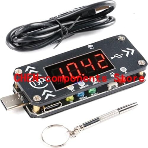 XY-WPDT Type-c PD Quick Charge Trigger Module DC Digital Display Voltage Current Meter Tester Support PD2.0 PD3.0 Protocol