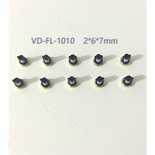 10pcs For Renault Fuel Injector Micro Basket Filter For Megane nozzle Fuel Injector Repair Service Kits 2*6*7mm VD-FL-1010