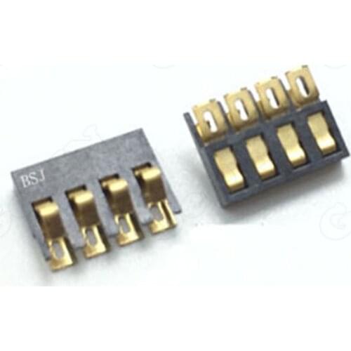 20pcs Phone Digital Product Battery Power Holder Connector Socket 4Pins 2.0mm Spacing Terminal Connection for Xiao MI