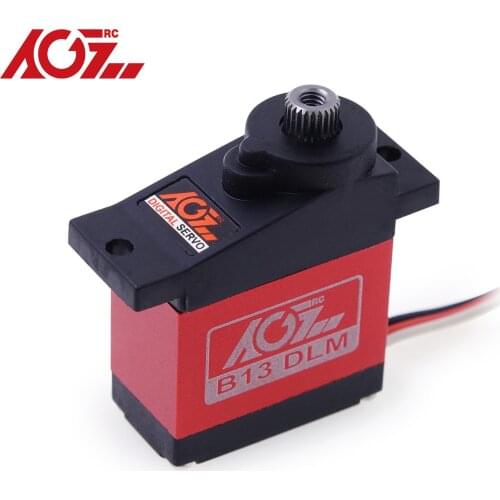 AGFRC B13DLM 3.8KG High Torque 13g Titanium Metal Gear 6.0V Digital Micro Servo for RC 1/28 RWD Mini Cars Helicopter Airplane