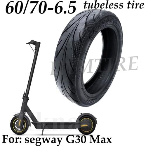 60/70-6.5 Tubeless Tire 10 Inch Vacuum Tyre for Ninebot Max G30P Xiaomi Max G30 Accessories