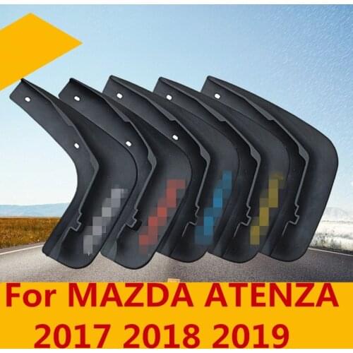 Fender Original car Hole position Soft glue Mudguard protection Modification Auto Accessories For MAZDA ATENZA 2017 2018 2019