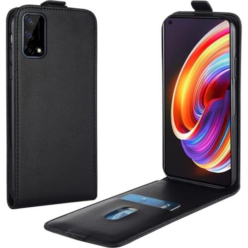 Flip Up and Down Leather Case for Realme X7 Pro RMX2121 RMX2111 RMX2085 Vertical Cover for Realme X7Pro Case Phone Bag