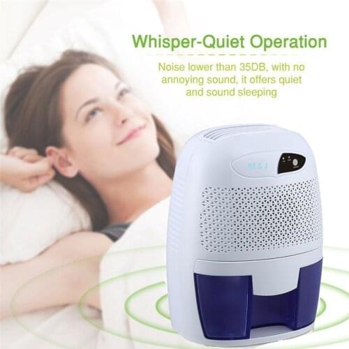 Mini Household Portable Dehumidifier 500ml Electric Quiet Air Dryer for Home Bathroom Moisture Absorber EU US UK AU Plug