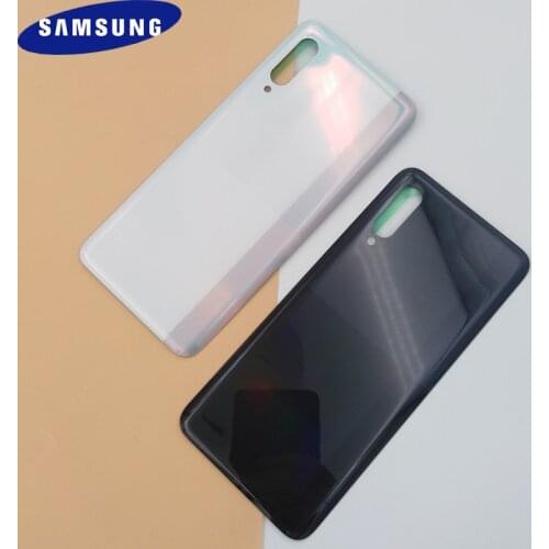 Original Samsung Back Battery Cover For Galaxy A90 5G A908 SM-9080 Rear Door Housing Replacement Case Repair Parts With Stickers