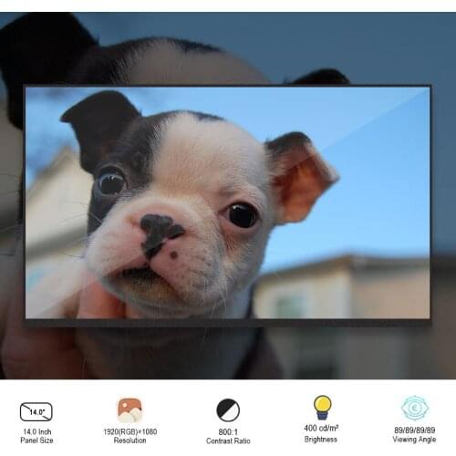 Original Innolux N140HCE-G53 14 Inch Screen Display eDP Interface 30 pins Connector Resolution 1920*1080