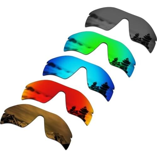 SmartVLT 5 Pieces Polarized Sunglasses Replacement Lenses for Oakley Radar Path - 5 Colors