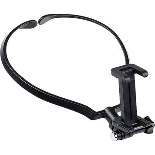 Universal Wearable On Neck Phone Holder Mount Bracket Portable Lazy Adjustable Phone Stand For Mobile Phones