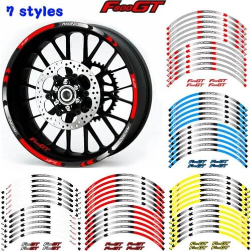High quality Motorcycle Rim Wheel Decal Accessory Sticker Reflective waterproof sticker for BMW F800GT