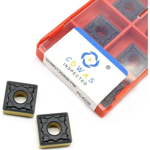 SNMG120408 PM PC4225 High quality Carbide Insert Machine Parts Milling Lathe Tool CNC Lathe Tool