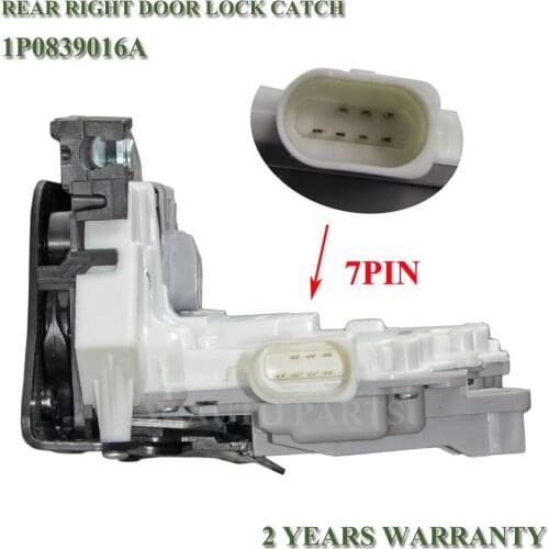 FOR SEAT ALTEA XL TOLEDO III Rear right Door Lock Catch Mechanism 1P0839016A 5P0839012C 5P0839012 5P0833056A W05P0839012