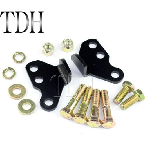 Motorcycle 1-2" Rear Adjustable Lowering Drop Kit For Harley Touring FLHR FLHT FLTR Electra Ultra Street Glide Road King 93-2001