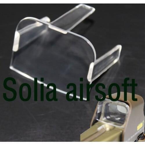 Holosight Cover Tactical Combat Hunting Airsoft Scope Red Green Dot Sight Protective Clear Lens Cover