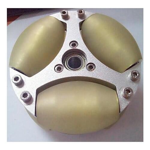 100mm-Aluminum-Omni-wheel-with-PU/ Including 6800 bearing 14201