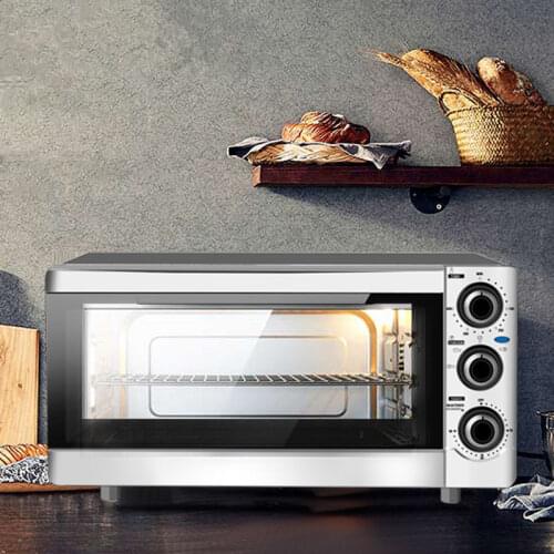 110V14L Marine Household Automatic Double-layer Electric Oven Pizza Oven Air Fryer Toaster Oven