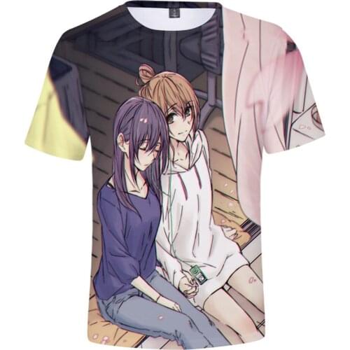 Anime Citrus Kawaii T-shirt 3D Print Men Women Streetwear Pattern T Shirt Harajuku Casual Short Sleeve shirt