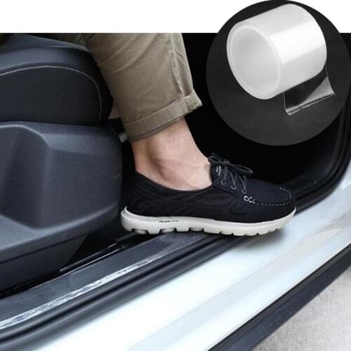 Car Stickers Car Multifunction Door Sill Protector Sticker for Peugeot RCZ 206 207 208 301 307 308 406 407 408 508 2008-6008