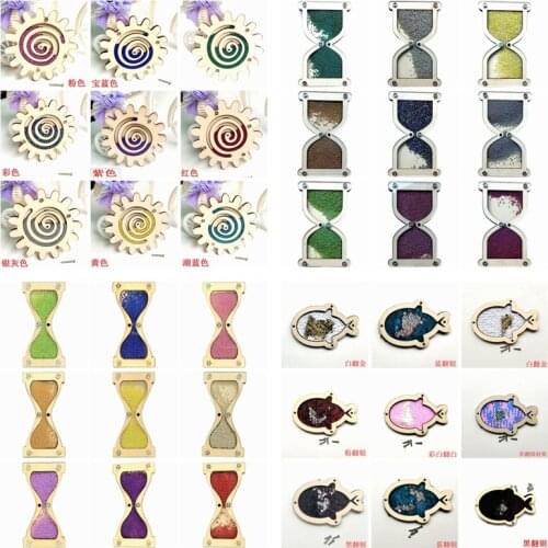 10pcs/lot) blank cut circle round wood crafts scrapbooking rings hair accessories 150*150*1.8mm 0170010800