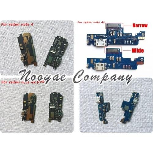 For Xiaomi Redmi Note 4X / Note 4x pro / Note 4 Micro Dock Charger USB Charging Port Connector Flex Cable Replacement