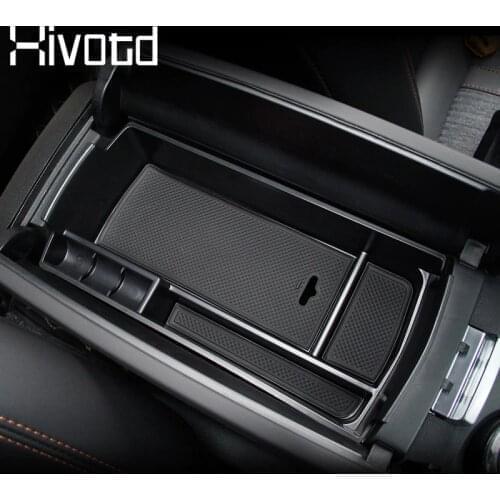 Hivotd for peugeot 3008 3008GT 5008 2021-2017 Car armrest box storage box Central Console Storage Box Interior Accessories