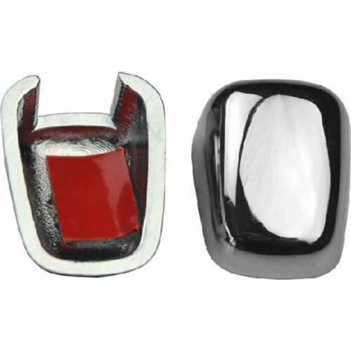 Windshield Water Spray Nozzle Cap Cover Engine Hood Washer Cleaning Sticker Chromium Accessories For Grand Cherokee