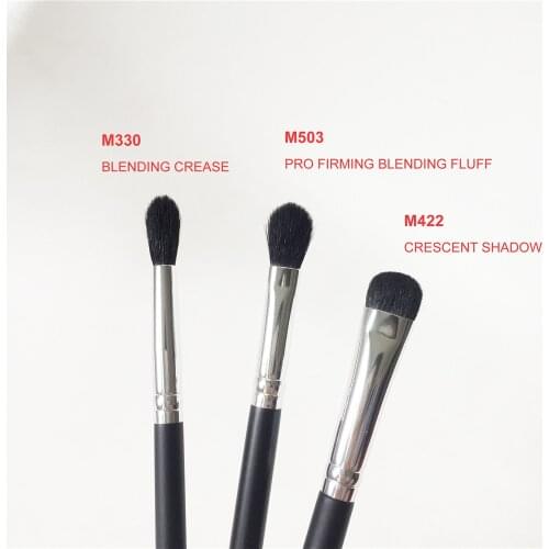 MO FLUFF BLENDING CREASE Shadow CRESCENT Makeup Eye Brush M330/M422/M503 - Synthetic Eyeshadow Smudger blender Cosmetics Tools