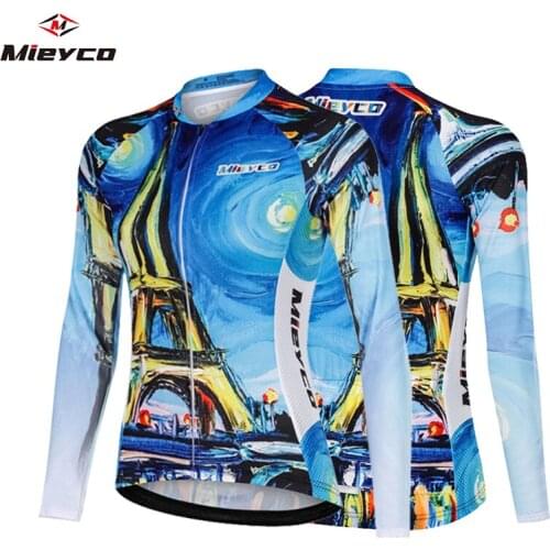 Mieyco Clothing Woman Cyclist Spring Summer 2020 Mountain Bike Shirt Female Cycling Jersey Bike Mtb Blusas Bicycles Womens Top