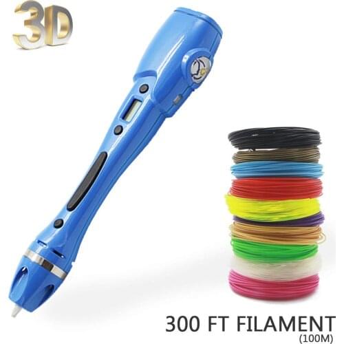 Fun 3D Pen Printing Drawing Pens Set with 328 Ft Nontoxic 1.75 Mm Filament Refills Best for Adults or Kids Toys for Children