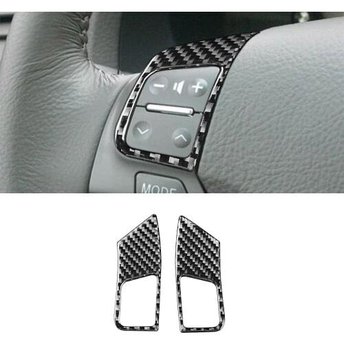 For Lexus GS 2006 2007 2008 2009 2010 2011 Steering Wheel Buttons Decoration Cover Trim Sticker Decal Car Interior Accessories