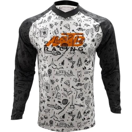 New MTB Mountain Bike Shirt Womens Cycling Clothing Motorcycle Mens Endurance Racing Downhill Jersey Long Sleeves