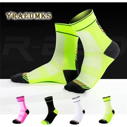 New professional cycling socks mtb moisture wicking compression socks riding socks Running Sport Socks for men and women