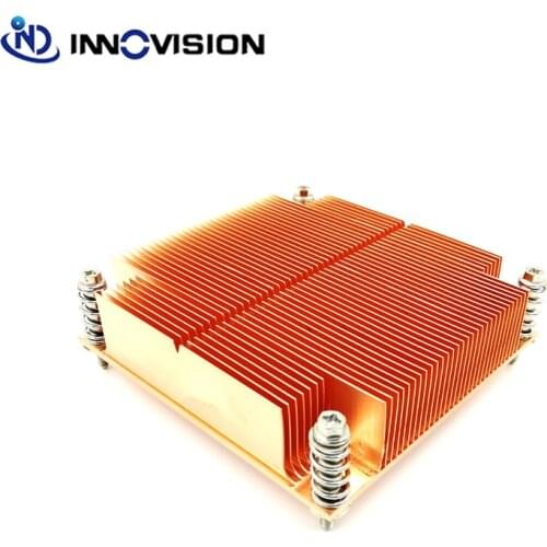 New LGA1366 CPU Cooler heatsink Processor Socket for 1U server industrial computer