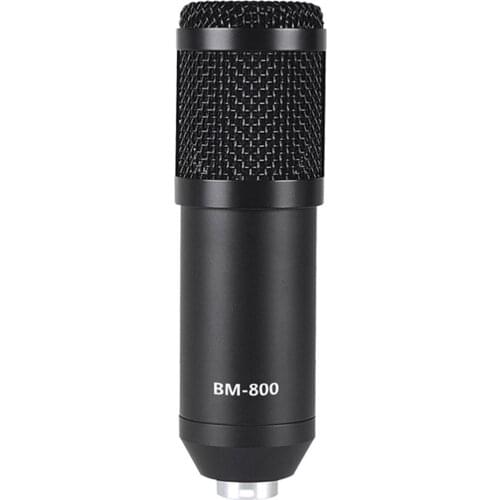 New Microphone Sound Recording Condenser Microphones With Mount Bracket Microphone For Braodcasting Field Recording Dropshipping