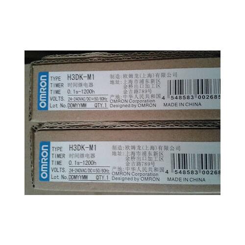New OMRON Timer Relay H3DK-M1 H3DKM1 24-240VAC/DC