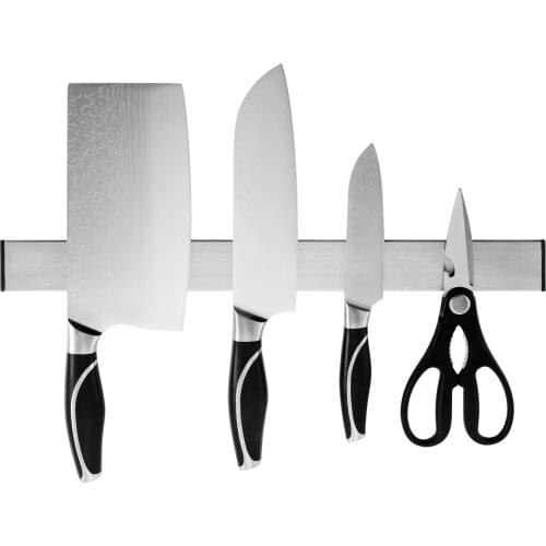 Knife Holder Stainless Steel 40cm Length Wall Magnet Storage Rack hook for knives Kitchen