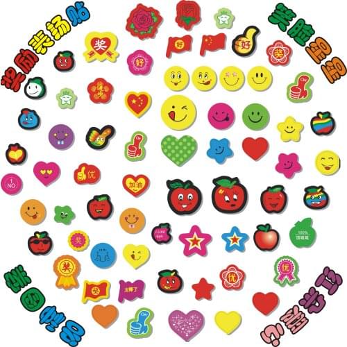 10Sheet Portrait Sticker Colorful Smiling Face Interesting Smile face Stickers Children Kid Toy For Phone Notebook Message Decor