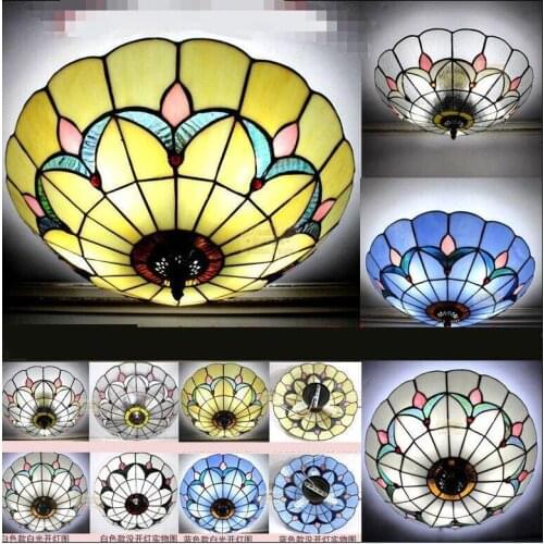 Light ceiling lamps Mediterranean style simple Baroque ceiling decoration bedroom LED corridor balcony cloakroom A1 DF24