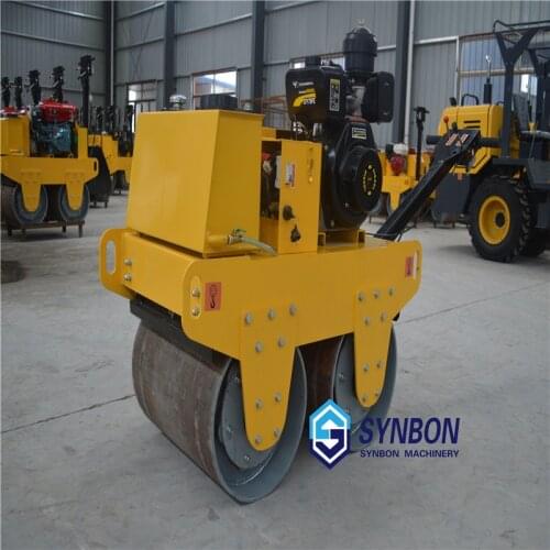 SYNBON New Small single-wheel hand-held road roller pavement foundation asphalt flattening machine compactor SY201F