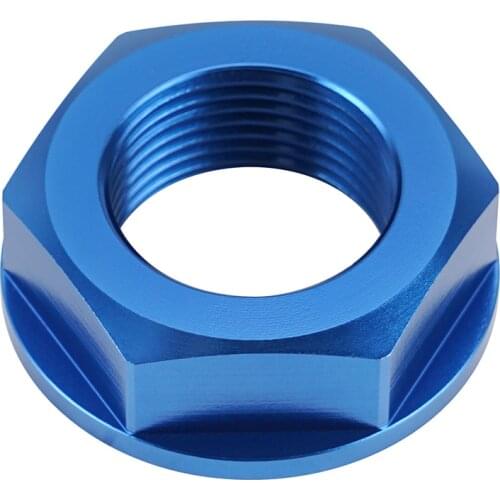 M22 Rear Wheel Axle Shaft Lock Nut Screw For Yamaha YZ250F YZ450F YZ 250F 450F 2009 - 2021 2020 2019 2018 2017 2016 2015 2014